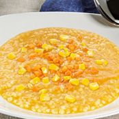 GRATTINI IN ZUPPA DI CAROTE E MAIS