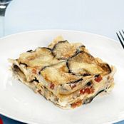 LASAGNE CON FUNGHI E MELANZANE