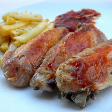 Alette di pollo al miele