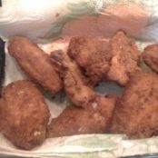 Alette di pollo fritte