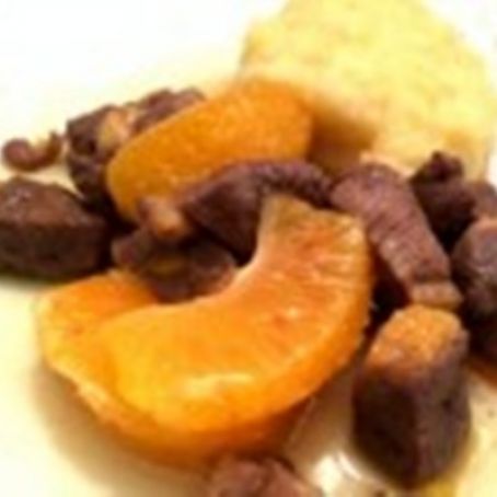 Bocconcini di Anatra all'Arancia