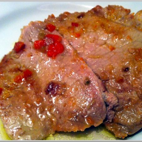 Arrosto di maiale alle mandorle