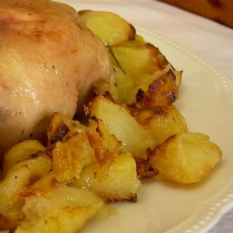 Arrosto di vitello con patate