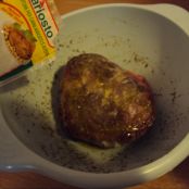 Arrosto di vitello marinato con patate duchessa - Tappa 1