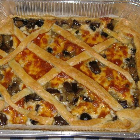 torta di melanzane al pesto