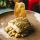 Filetto di baccala in crosta di pistacchi ed erbette con fagioli ,spuma di baccala e ceci alla polvere d’arancia su crostone di Andrea Mencarelli