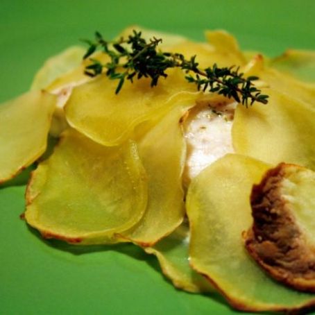 Persico in crosta di patate