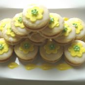 Biscotti di frolla con lemon curd