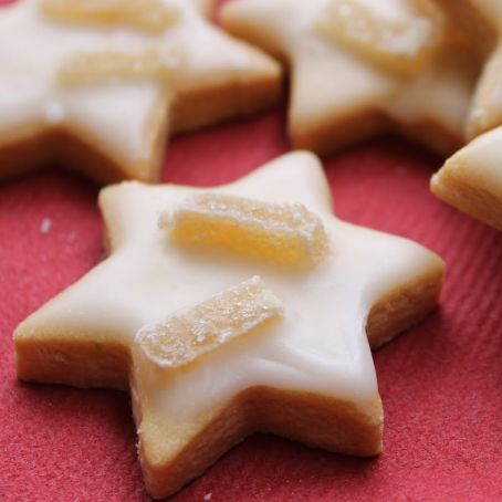 Biscotti Di Natale Al Limone.Stelline Con Glassa Al Limone 2 9 5