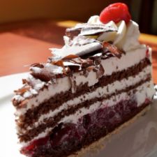 black forest cake