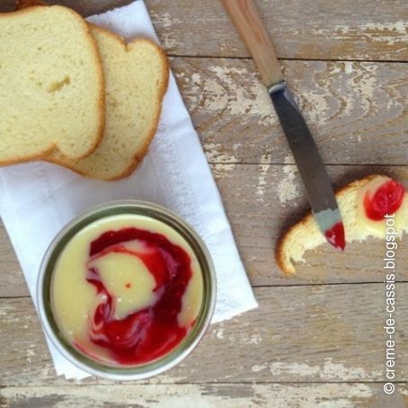 Crema cioccolato bianco e lamponi
