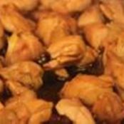 Bocconcini di pollo alla soia