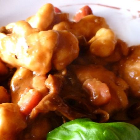 Pollo aglio e peperoncino