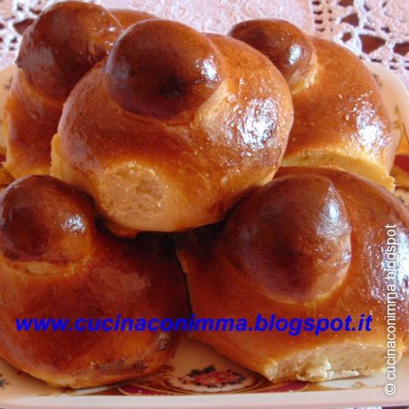 Brioche con il tuppo