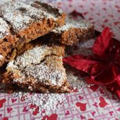 Brownies al cioccolato con farina di riso e caffè d’orzo