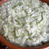 Risotto con bruscandoli ed Asiago