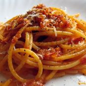 Bucatini all'amatriciana