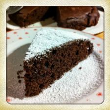Torta al cioccolato e marmellata di marroni