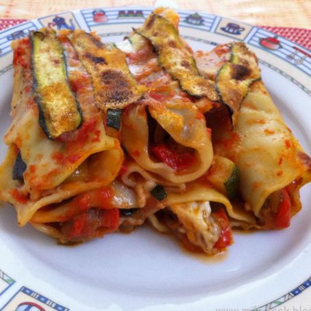 cannelloni al ripieno di melanzana