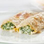 Cannelloni con Ricotta e Spinaci