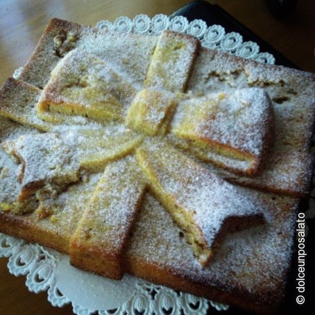 Torta
caprese al limone