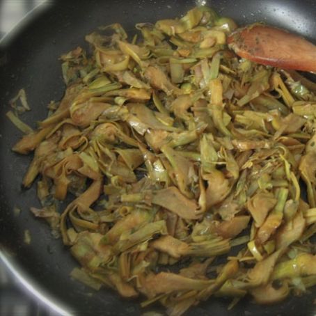 Carciofi in tegame