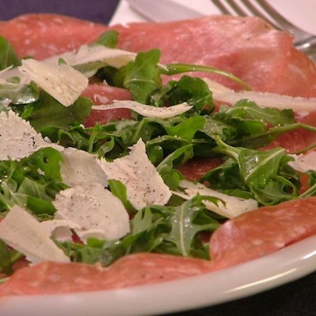 Carpaccio rucola e pecorino