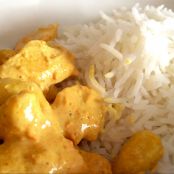 Riso basmati con pollo e curry