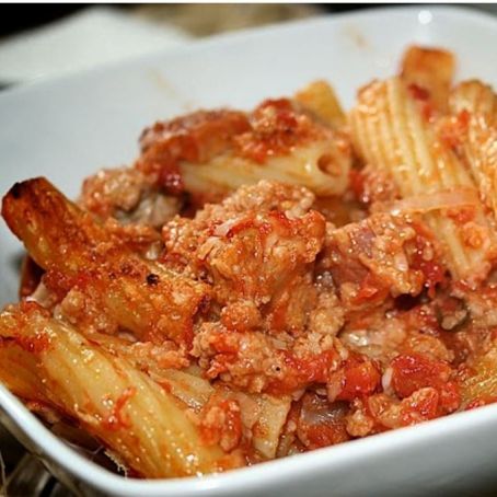 Pasta al forno al ragù