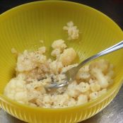 Cavolfiore con maionese e aglio-ricetta rumena - Tappa 1