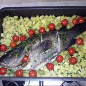 ORATA AL CARTOCCIO CON PATATE AL FORNO