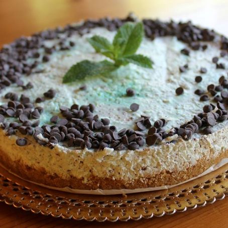 Cheesecake menta e cioccolato