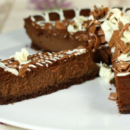 Cheesecake al cioccolato