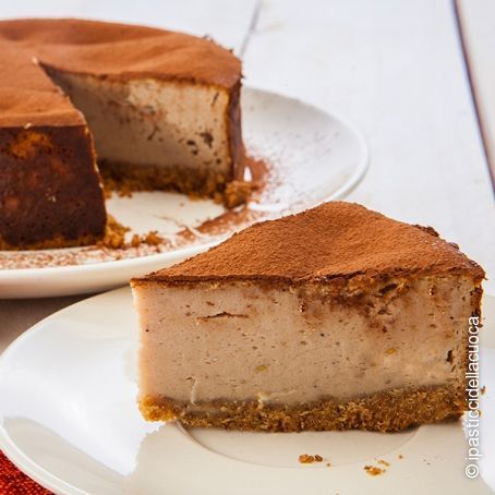 Cheesecake alla crema di marroni