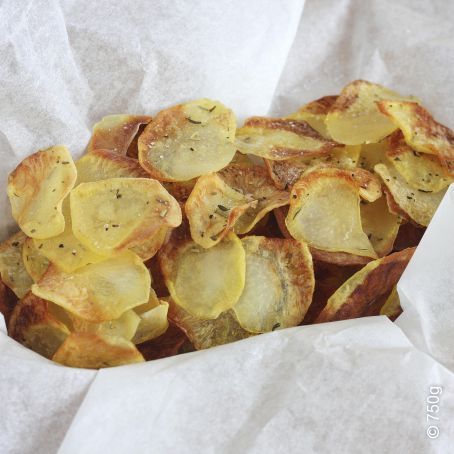 Chips di patate fatte in casa