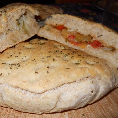 QUICHE DI MELANZANE E CIACCINO SENESE