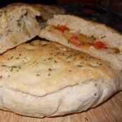 QUICHE DI MELANZANE E CIACCINO SENESE