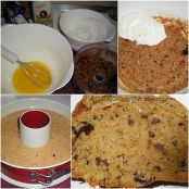 Ciambellone con carote e cioccolato - Tappa 1