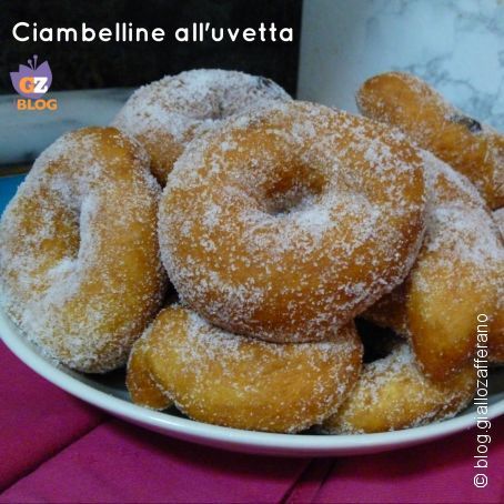 Ciambelline all'uvetta