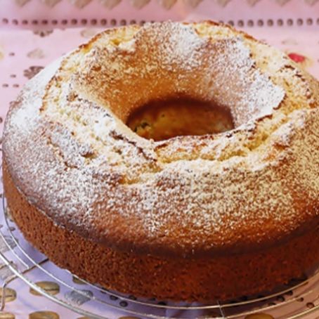 Ciambella ricotta, cocco e limone