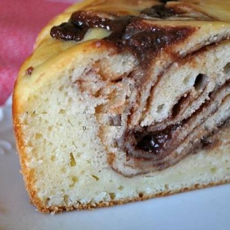 CIAMBELLONE MARMORIZZATO CON CUORE DI MELA