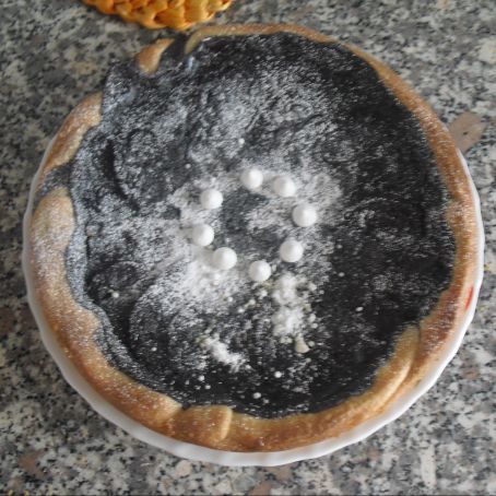 Crostata di pere e budino al cioccolato