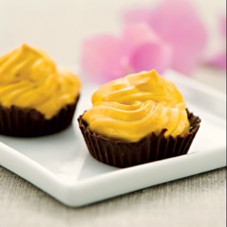 Cioccolatini al fondente con crema di mascarpone