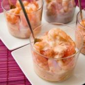 COCKTAIL DI GAMBERETTI IN SALSA ROSA