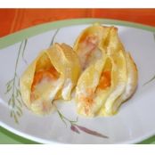 Conchiglioni ripieni di zucca e mozzarella