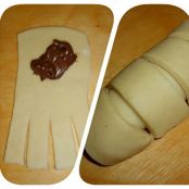 Flauti con la nutella o paninetti dolci. - Tappa 4