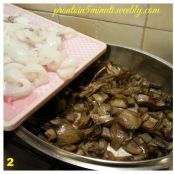 Seppie coi Carciofi - Tappa 1