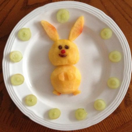 DISEGNI CON LA FRUTTA PER BAMBNI.