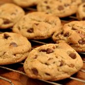 Cookies americani con gocce di cioccolato