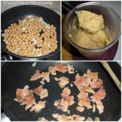 Cous cous con salmone e crema de ceci - Tappa 1
